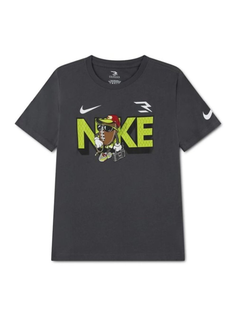 NIKE 3BRAND RUSSELL WILSON KID'SFOOTBALL TSHIRT NEW 9Q1450-GDA